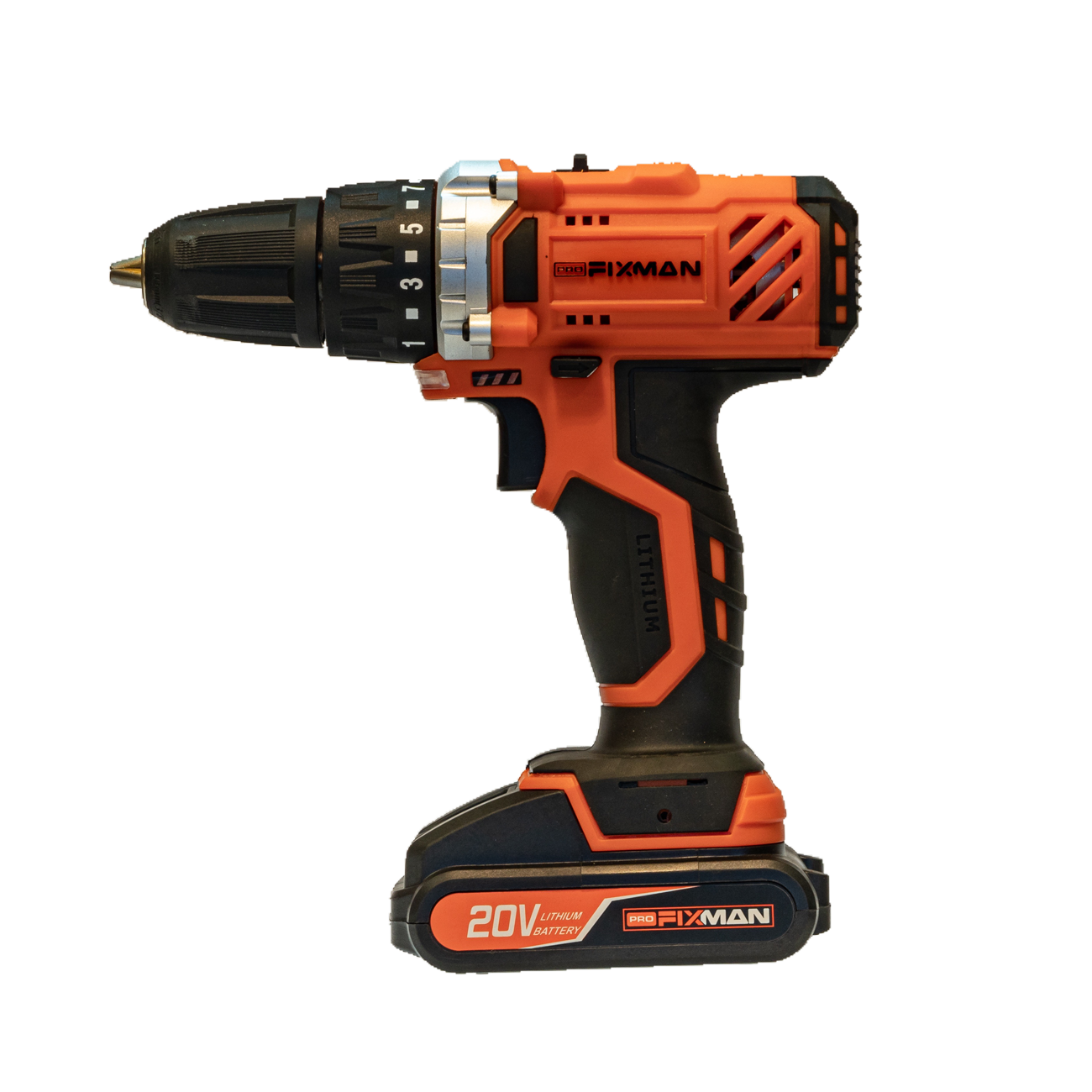 20V Cordless Power Drill with Variable Speed - Fixman Tools